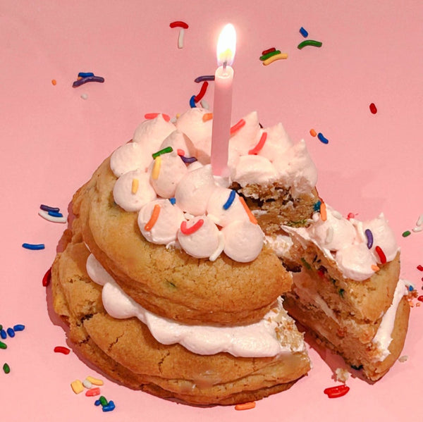 Birthday Cake - Box of 4